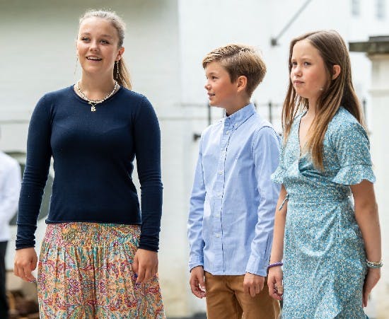 Prinsesse Isabella, prins Vincent og prinsesse Josephine