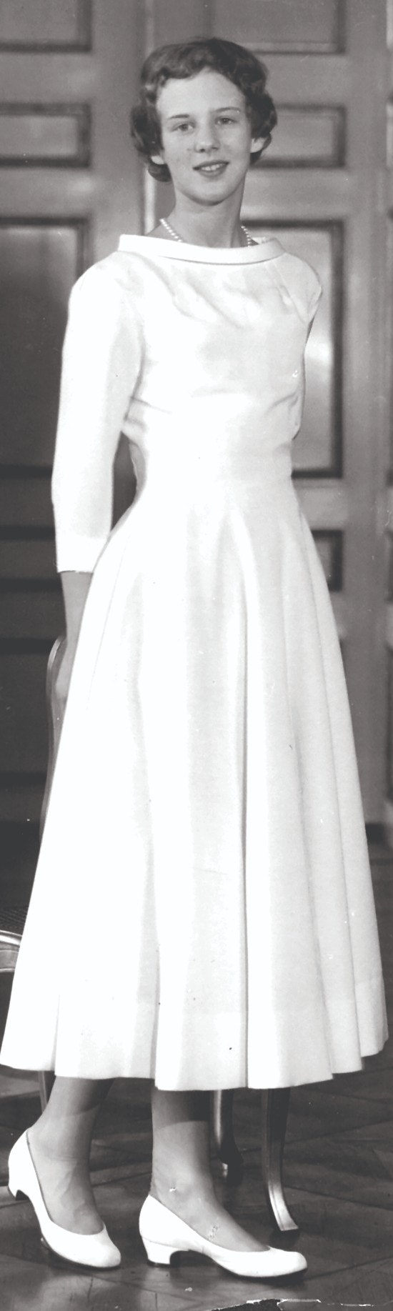 Prinsesse Margrethe, 1. april 1955