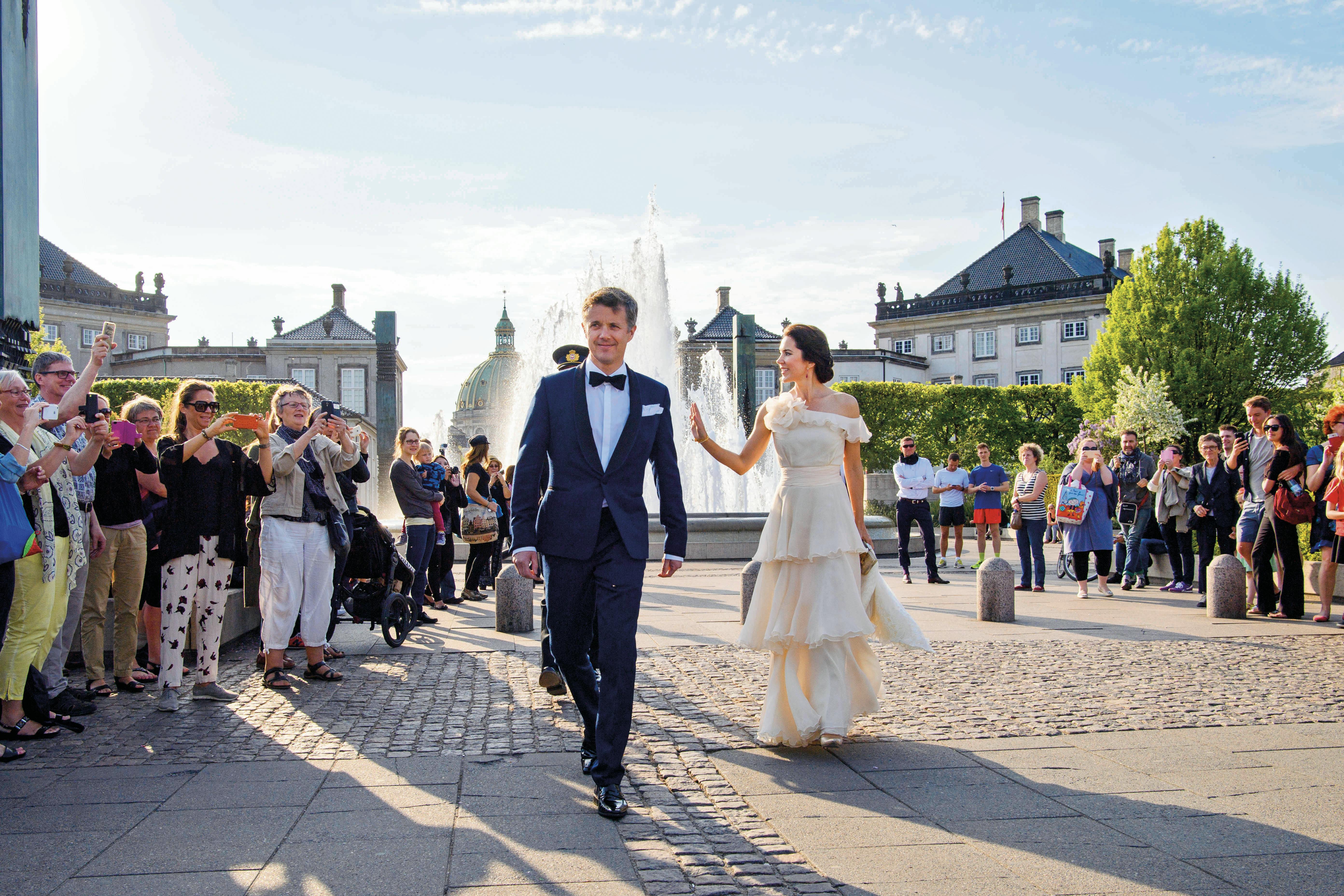 Kronprins Frederik og kronprinsesse Mary