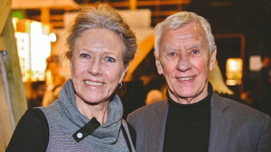 Birthe Neumann og Paul Hüttel