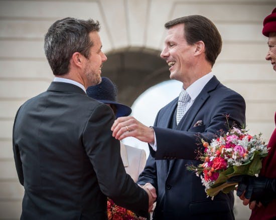 Kronprins Frederik og prins Joachim