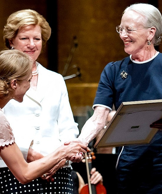 Astrid Elbo og dronning Margrethe