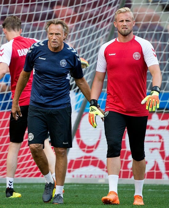 Lars Høgh og Kasper Schmeichel