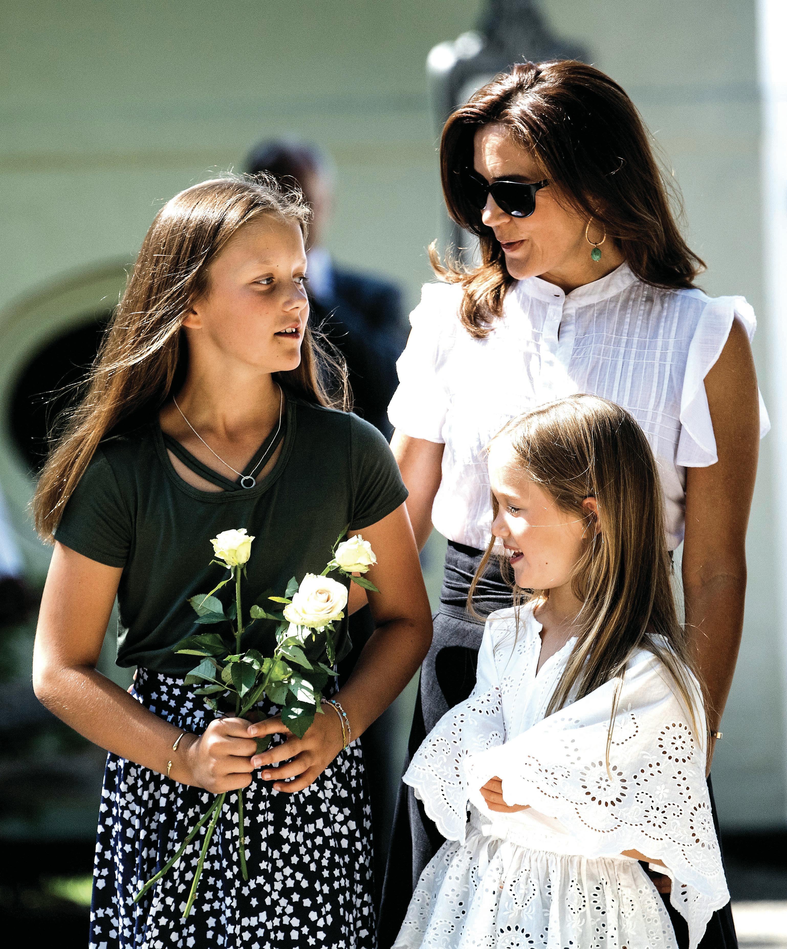 Prinsesse Isabella, prinsesse Josephine og kronprinsesse Mary