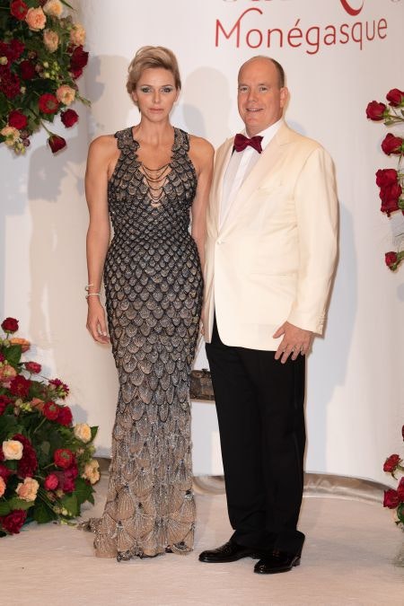 Fyrstinde Charlene og fyrst Albert af Monaco.