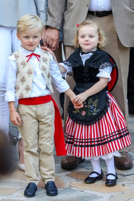 Prins Jacques og prinsesse Gabriella.