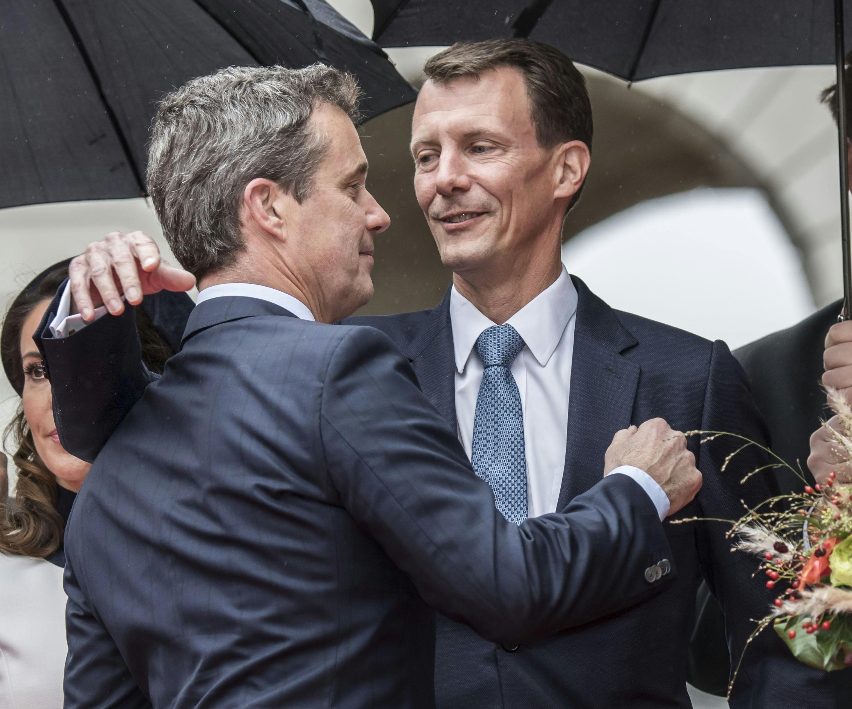 Kronprins Frederik og prins Joachim