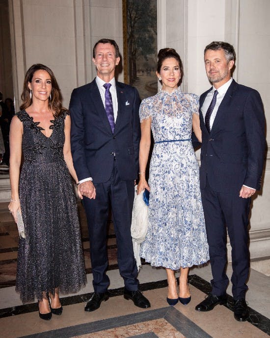 Prinsesse Marie, prins Joachim, kronprinsesse Mary og kronprins Frederik