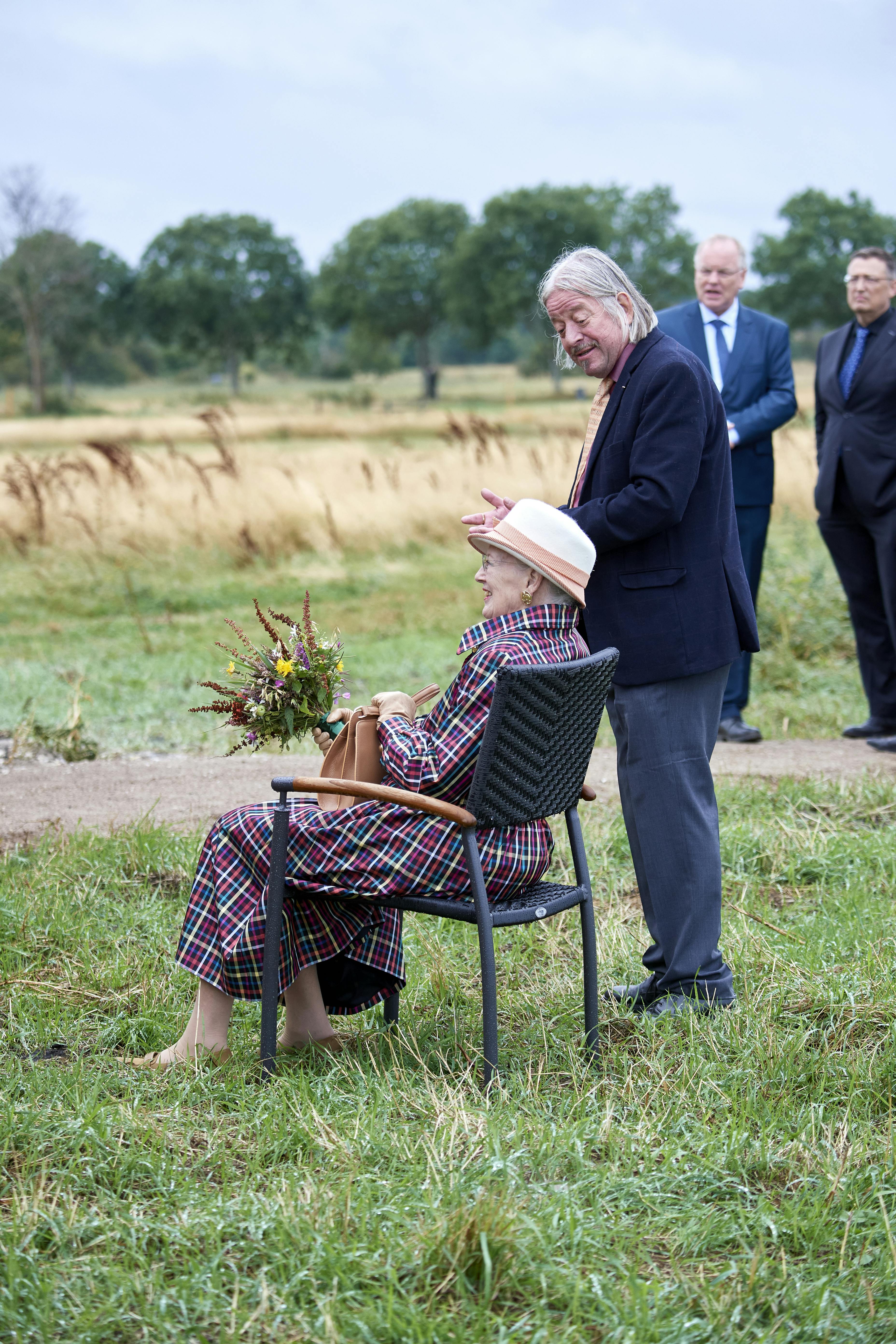 Dronning Margrethe og Flemming Kaul