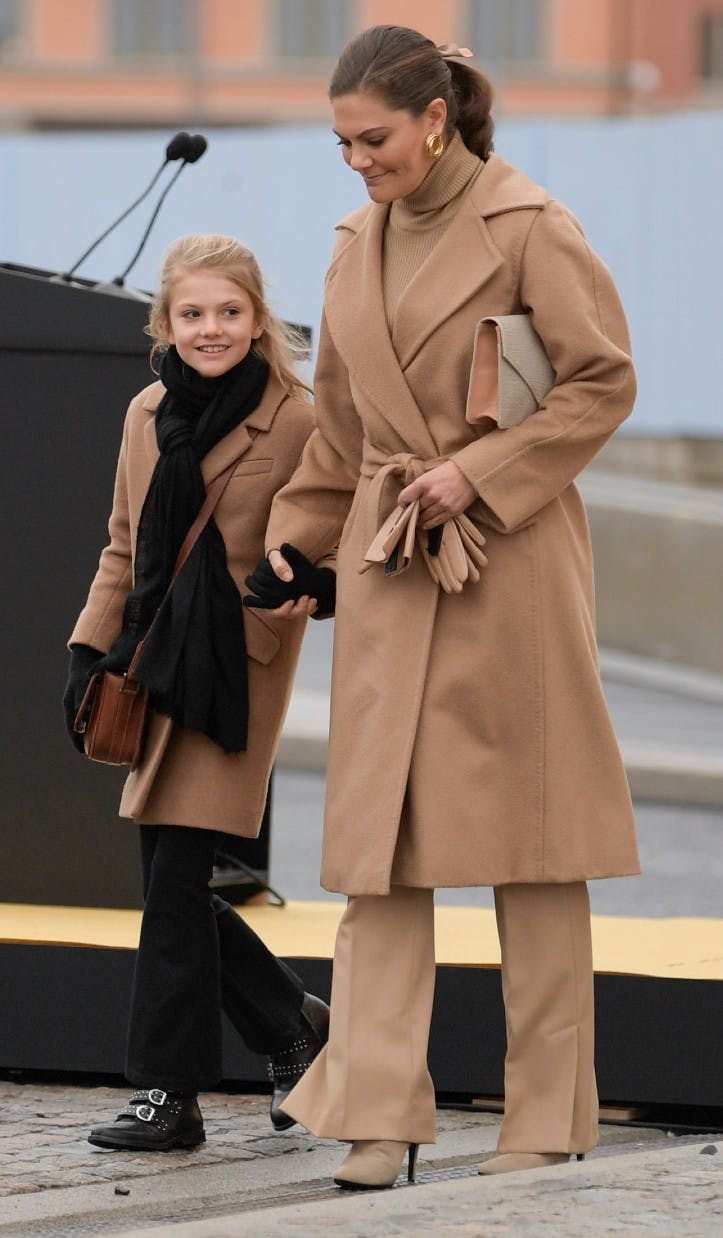 Prinsesse Estelle og kronprinsesse Victoria