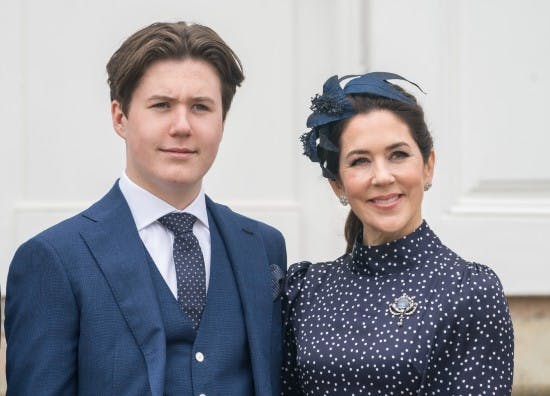 Prins Christian og kronprinsesse Mary