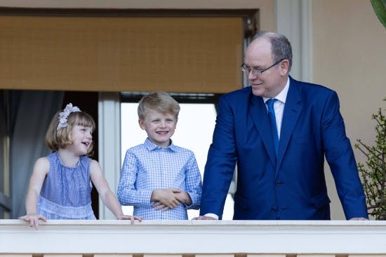 Gabriella, Jacques og fyrst Albert