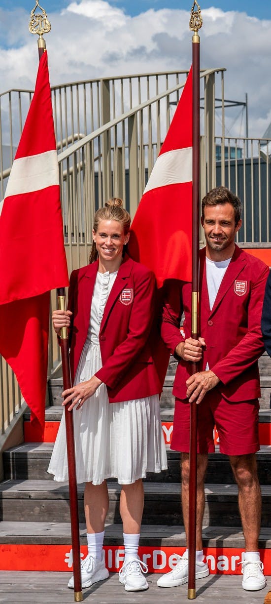 Sara Slott Petersen og Jonas Warrer