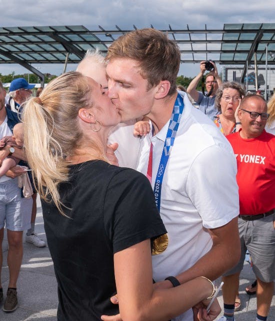 Natalia og Viktor Axelsen