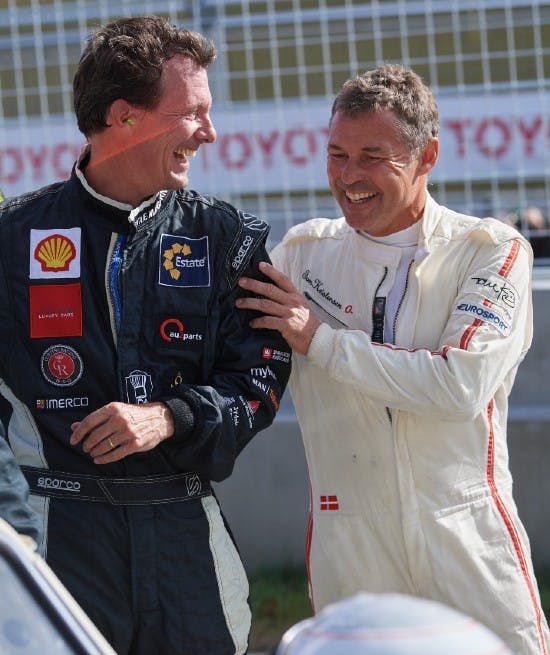 Prins Joachim og Tom Kristensen