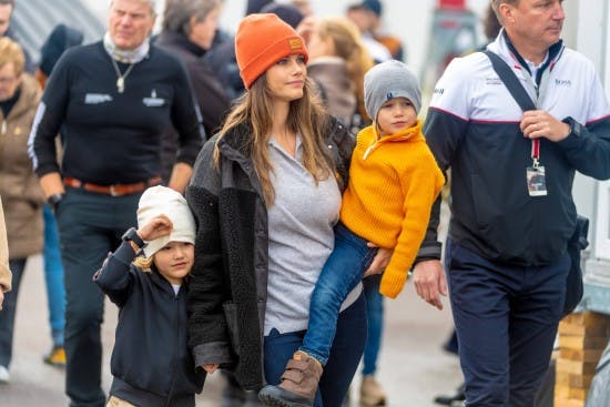Prinsesse Sofia med Gabriel og Alexander
