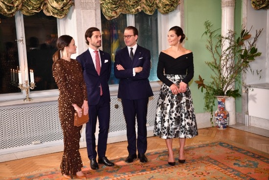 Prinsesse Sofia, prins Carl Philip, prins Daniel og kronprinsesse Victoria