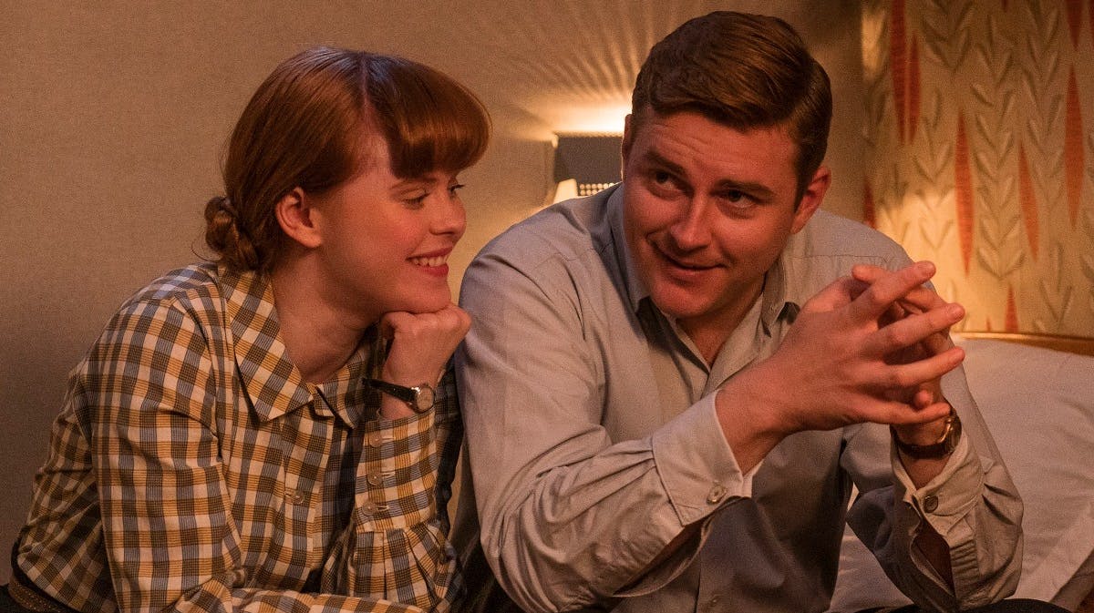 Marie og Bjørn i "Sygeplejeskolen".