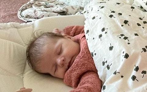 Lotte Friis' baby Andrea.
