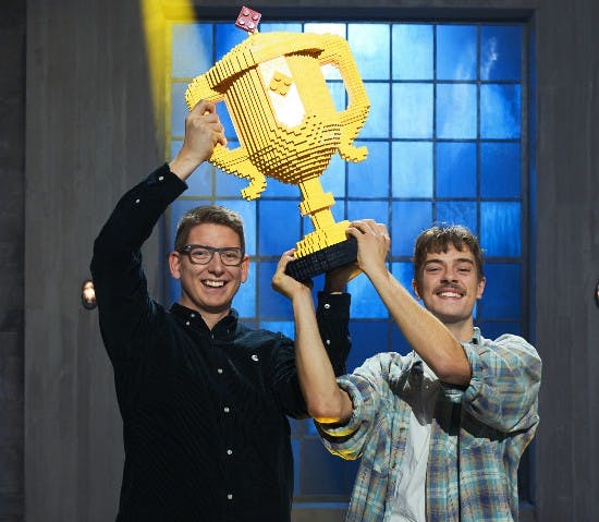 Rasmus og Jakob vinder LEGO Masters 2