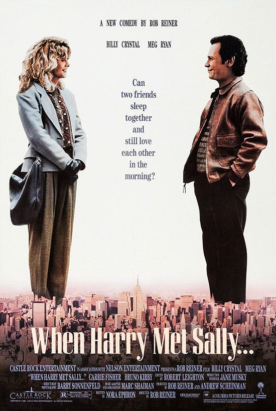 Filmplakat til Da Harry mødte Sally