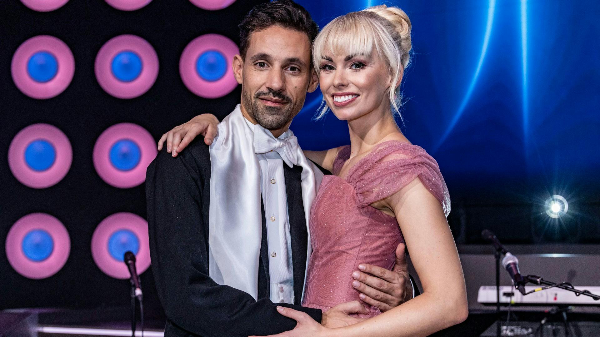 Joel Hyrland og Jenna Bagge i "Vild med dans" program 7.