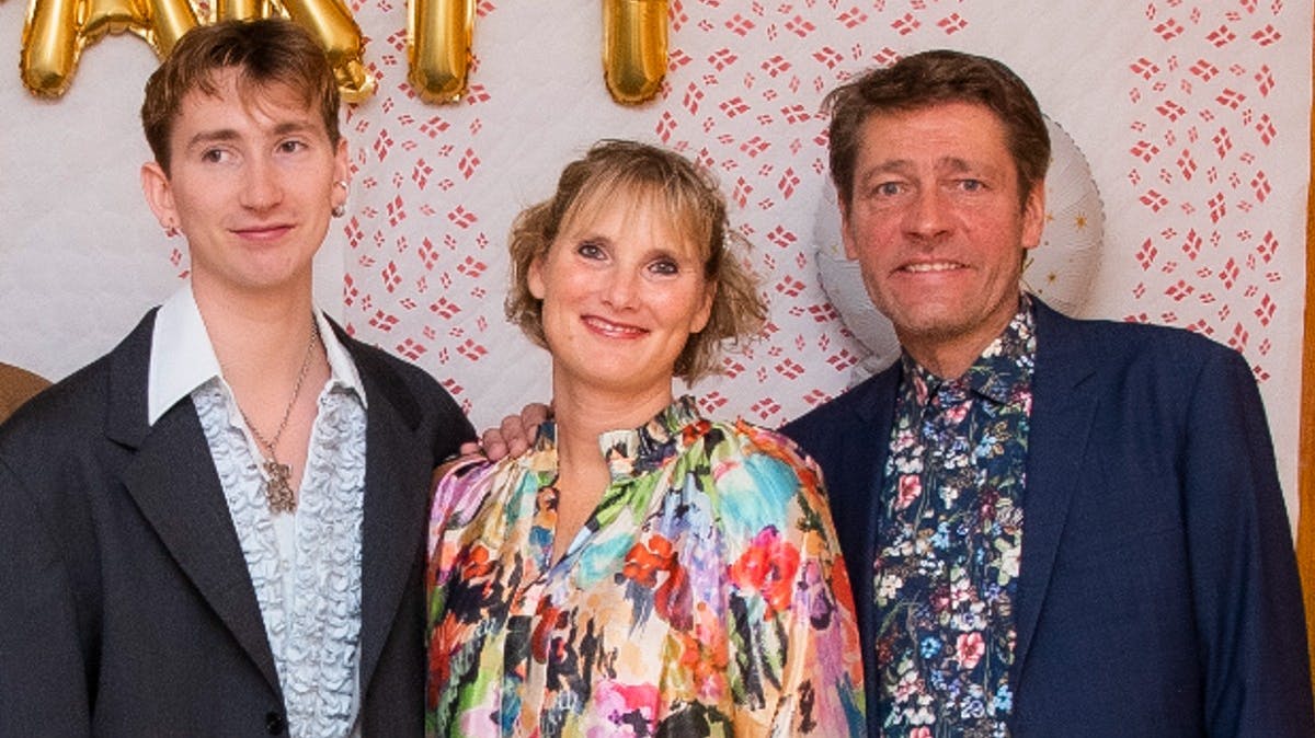 Camilla af Rosenborg med sønnen Ludwig og manden, Ivan.
