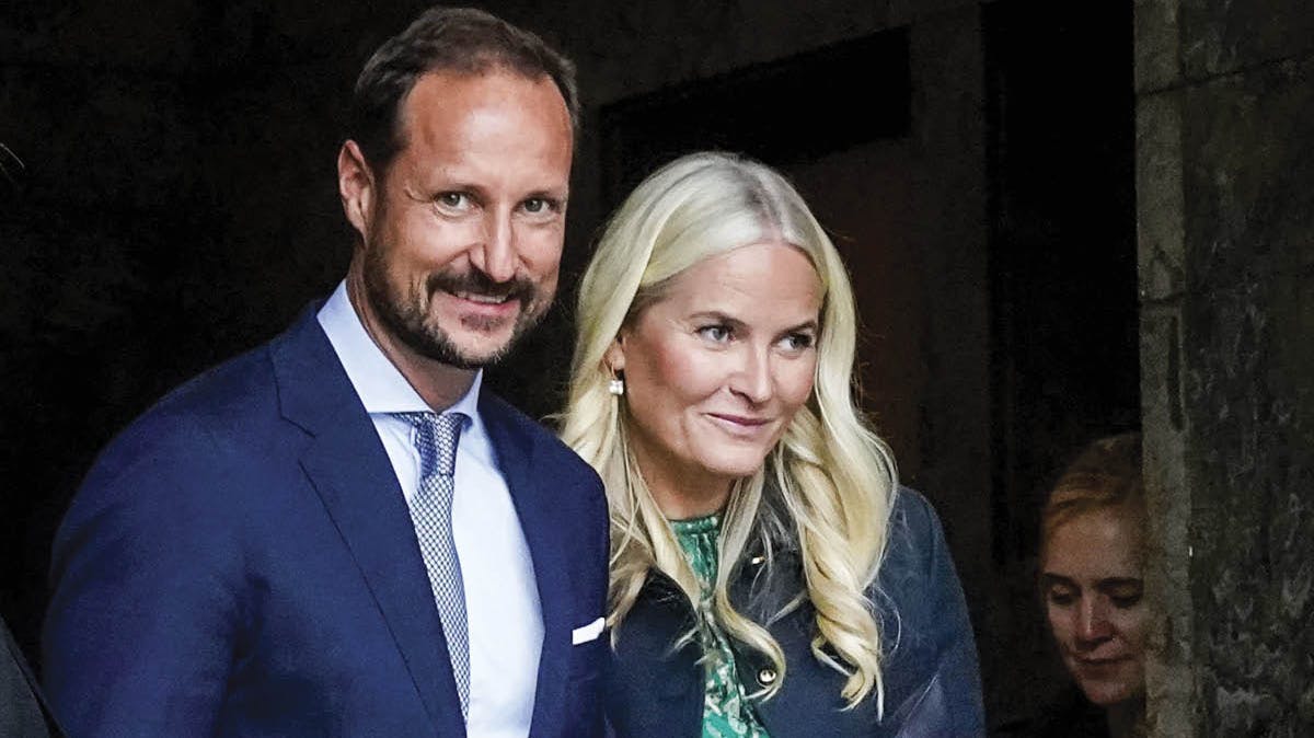 Kronprins Haakon og kronprinsesse Mette-Marit.