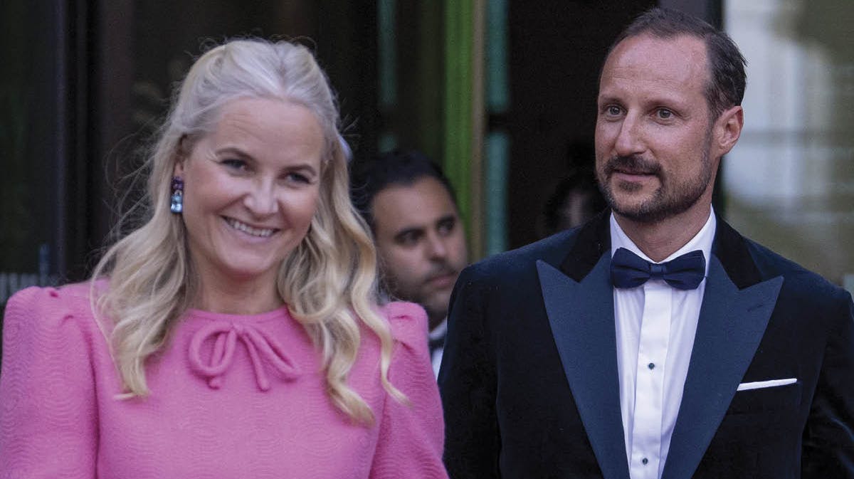 Kronprinsesse Mette-Marit og kronprins Haakon.