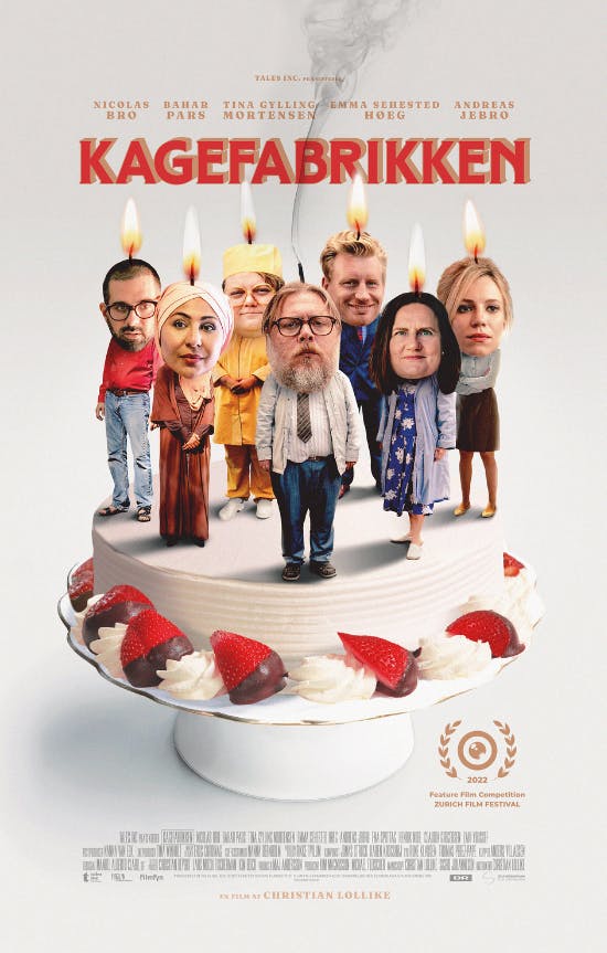 Filmplakat fra "Kagefabrikken"