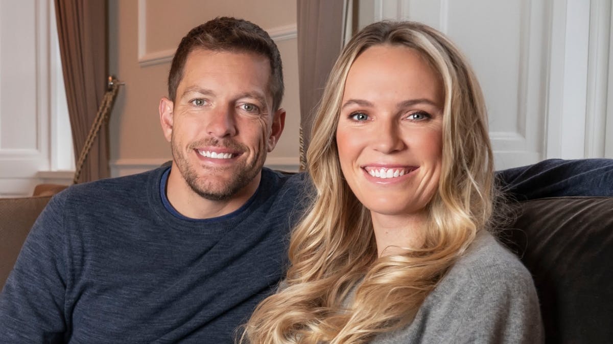 Caroline Wozniacki og David Lee