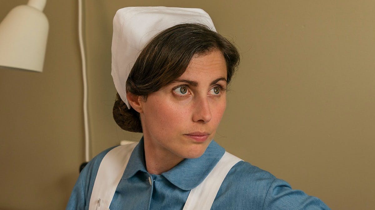 Katrine Greis-Rosenthal som Nina i "Sygeplejeskolen".