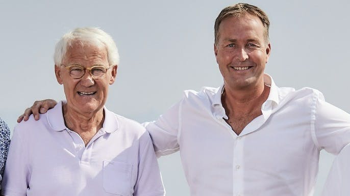 Morten Olsen og Kasper Hjulmand