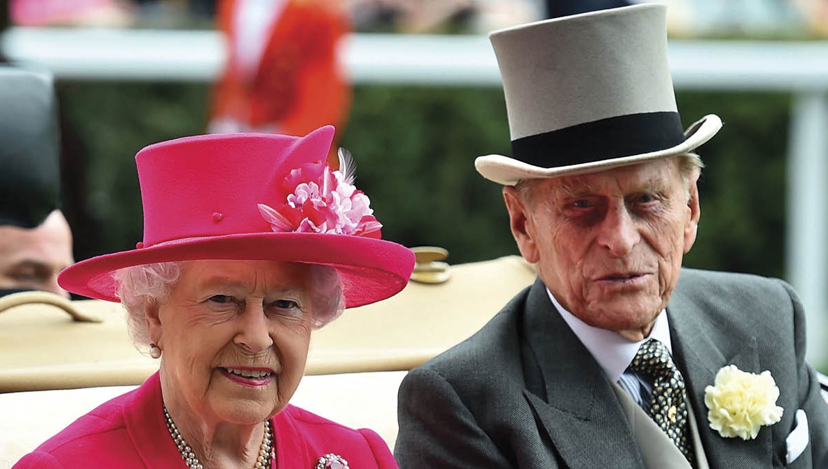 Dronning Elizabeth og prins Philip i 2015.
