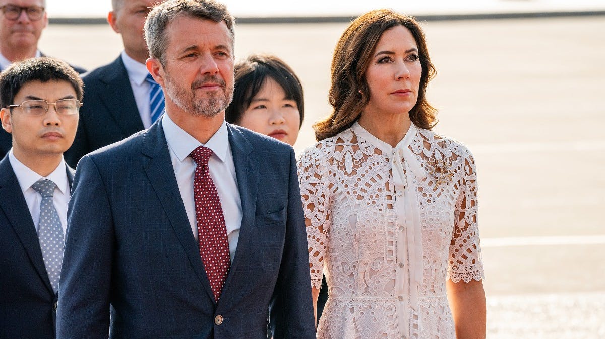 Kronprins Frederik og kronprinsesse Mary