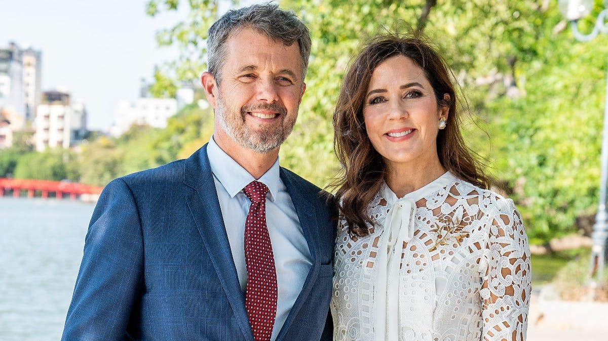 Kronprins Frederik og kronprinsesse Mary