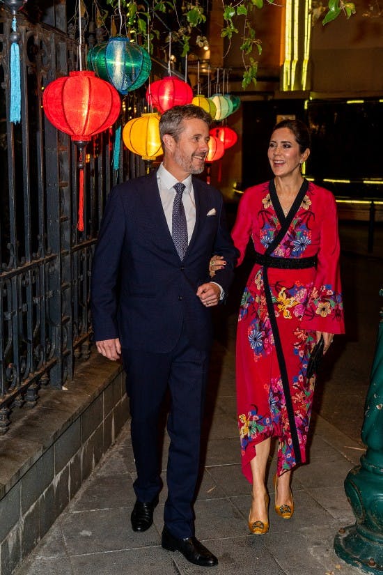 Kronprins Frederik og kronprinsesse Mary