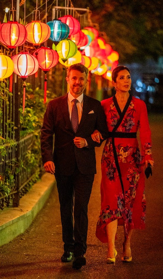 Kronprins Frederik og kronprinsesse Mary