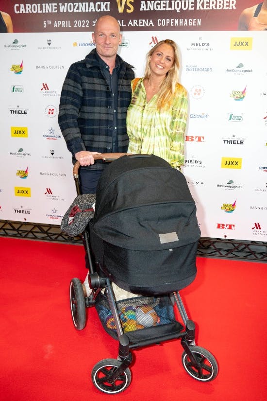 Lasse Sjørslev og Josefine Høgh har sammen datteren Molly.