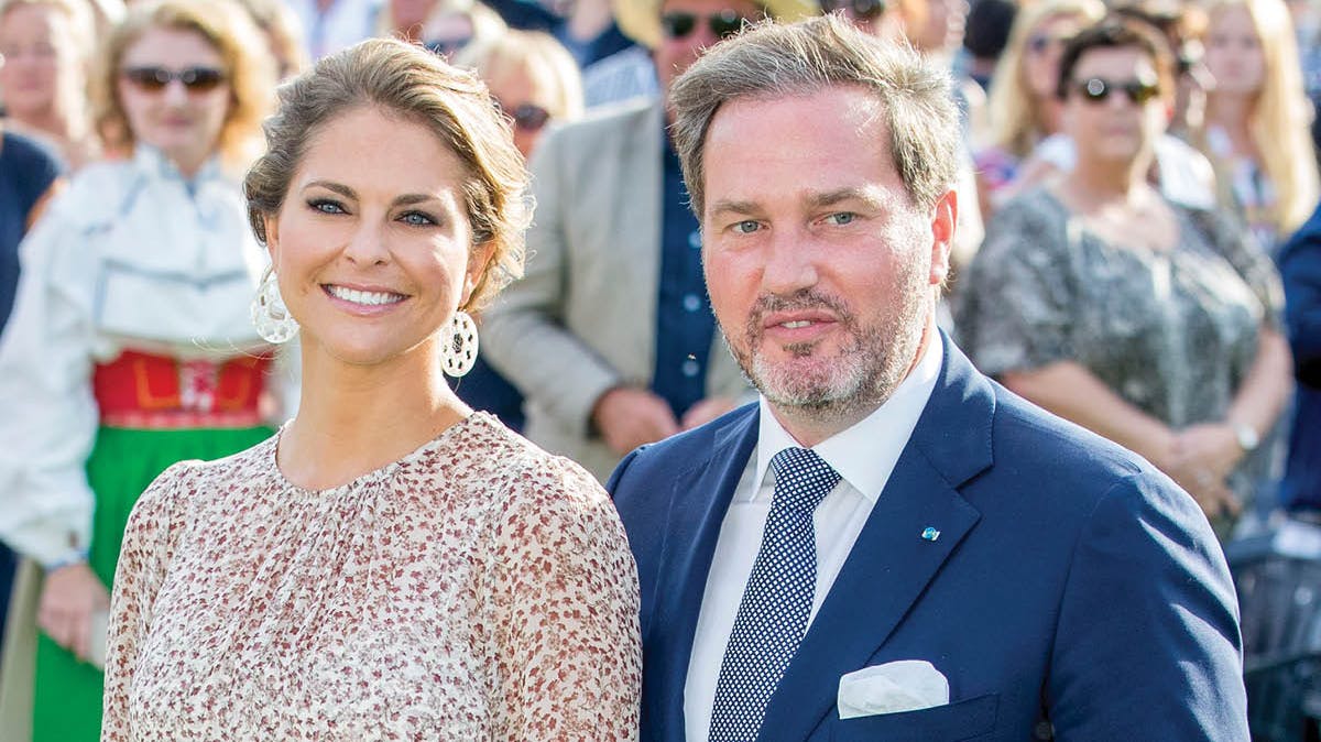 Prinsesse Madeleine og Chris O'Neill. 