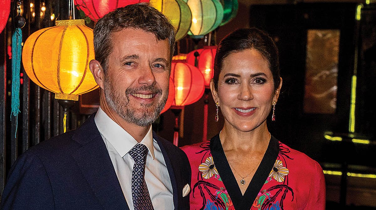 Kronprinsesse Mary bar en halskæde, der kunne minde hende om børnene.