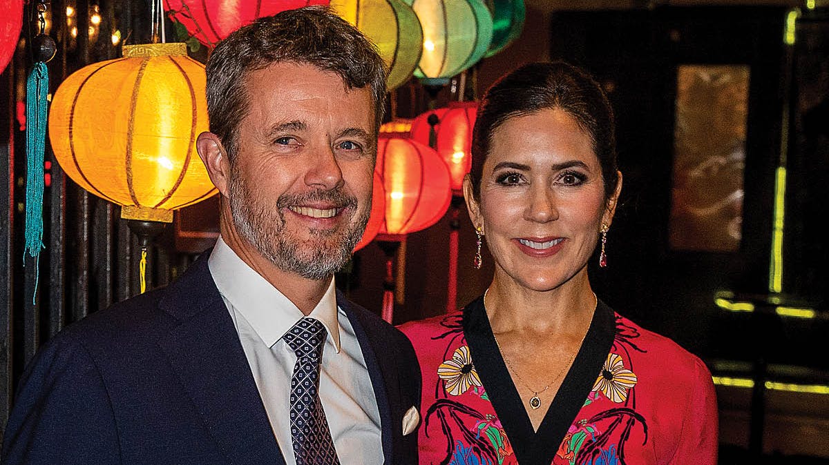 Kronprinsesse Mary bar en halskæde, der kunne minde hende om børnene.