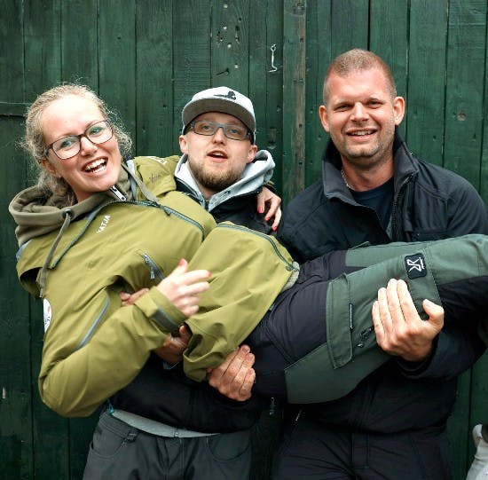 Katja, Theis og Dennis