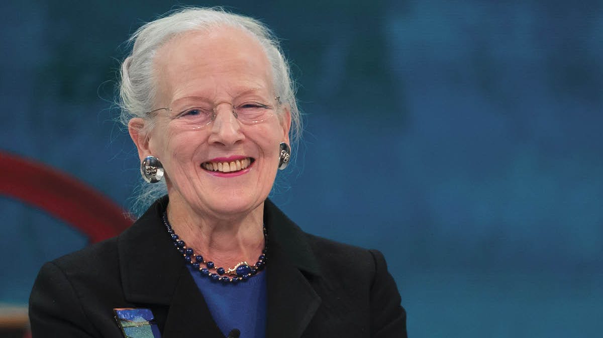 Dronning Margrethe.