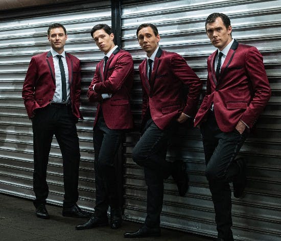 Musicalstjerner i Jersey Boys