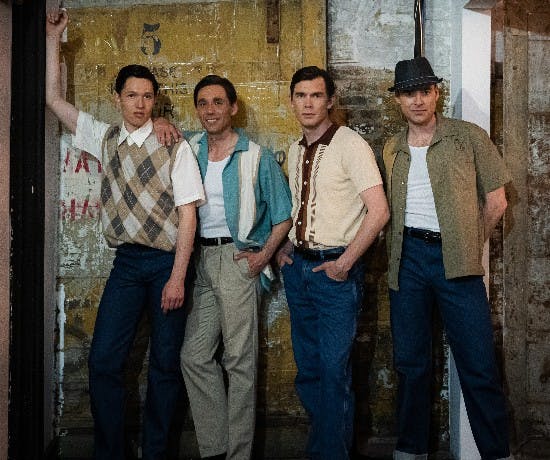 De fire Jersey Boys medvirkende