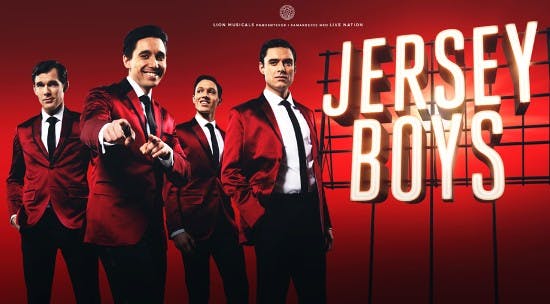 De fire danske musicalstjerne, der spiller Jersey Boys