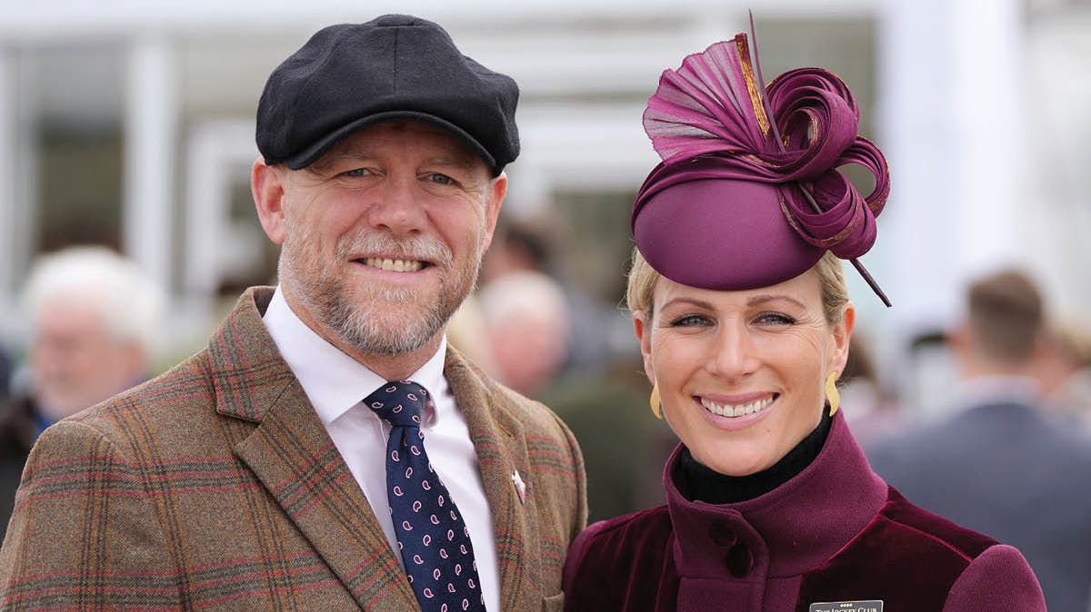 Mike Tindall og Zara Tindall. 