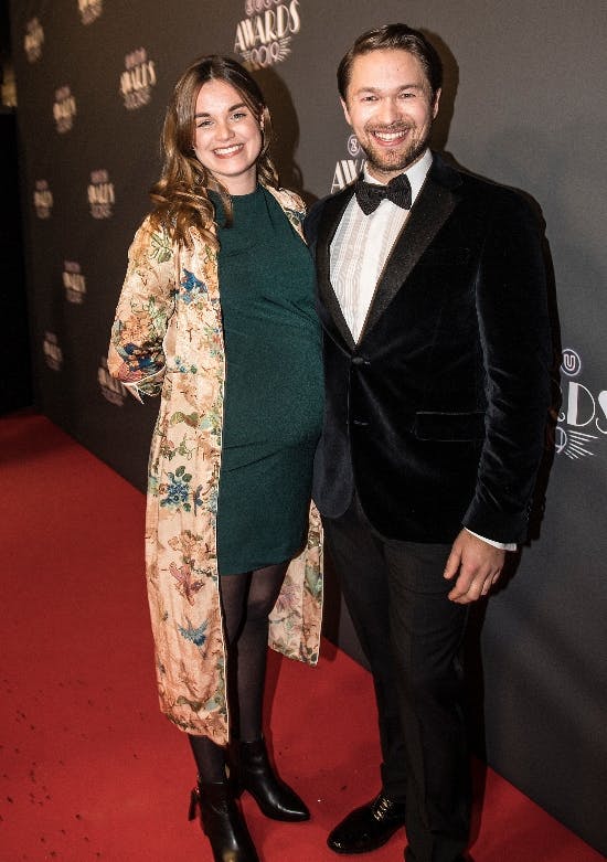 Jakob Oftebro og Hannah Chocron Foldøy i 2019.
