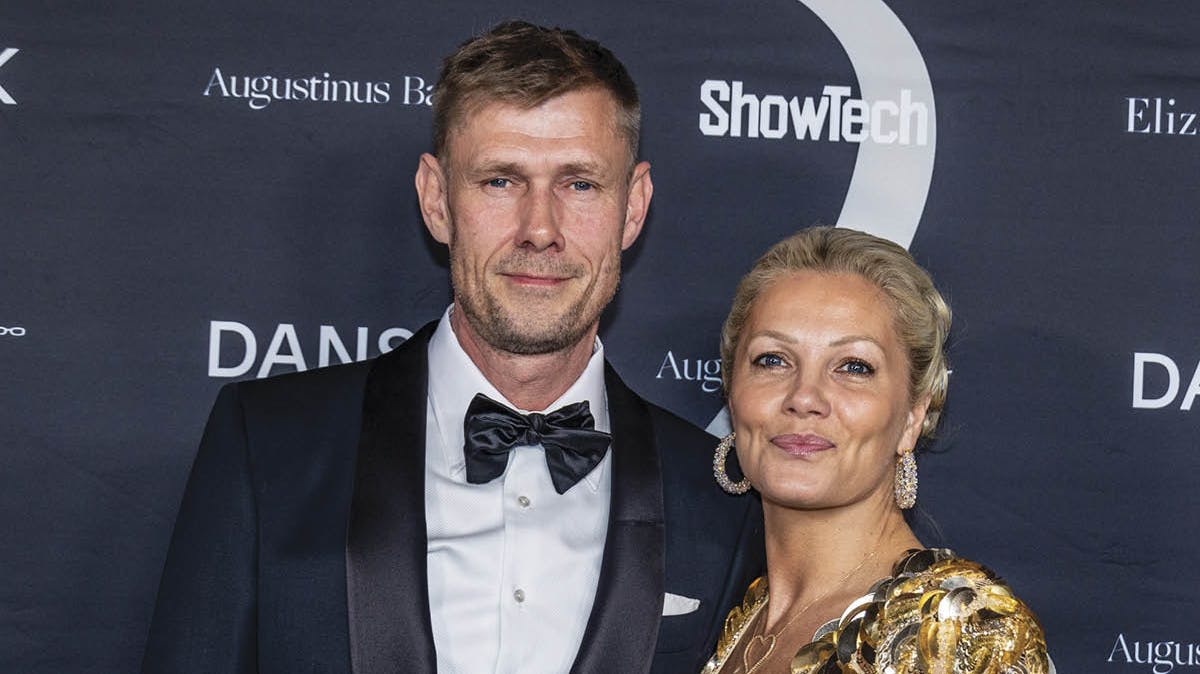 Henrik Lind og Caroline Fleming i april 2022.
